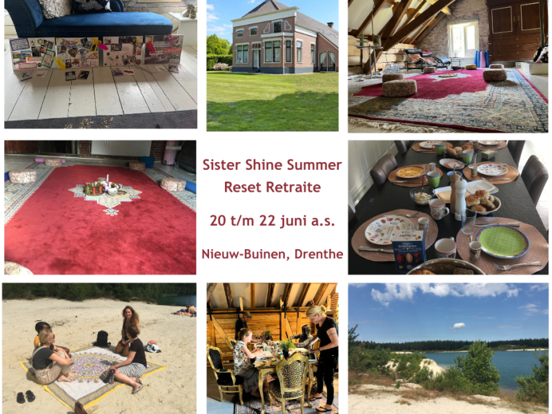 Sister shine summer reset retraite Super last minute aanbieding €325