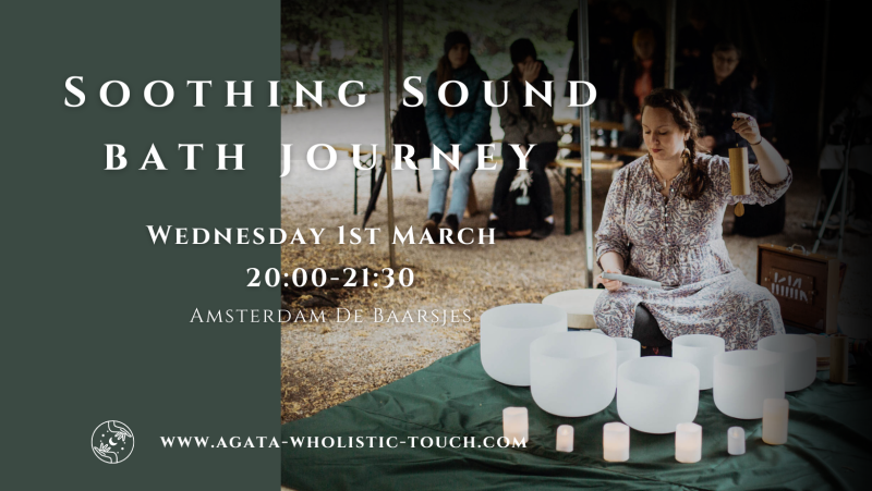 Soothing Sound Bath Journey Wednesday, 1st March - Hipsy