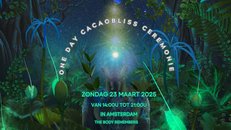 One Day Cacaobliss (Chocobliss) Ceremonie in Amsterdam - Innerlijke Reis, Plantmedicijn, Truffel Ceremonie