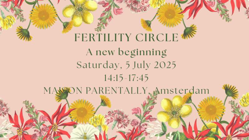 Fertility Circle: A New Beginning - Ateliers pour femmes, Cercles de femmes, Cercle de partage
