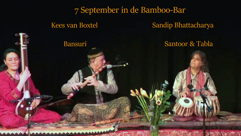 Indiaas zomeravond concert met Kees van Boxtel & Sandip Bhattacharya
