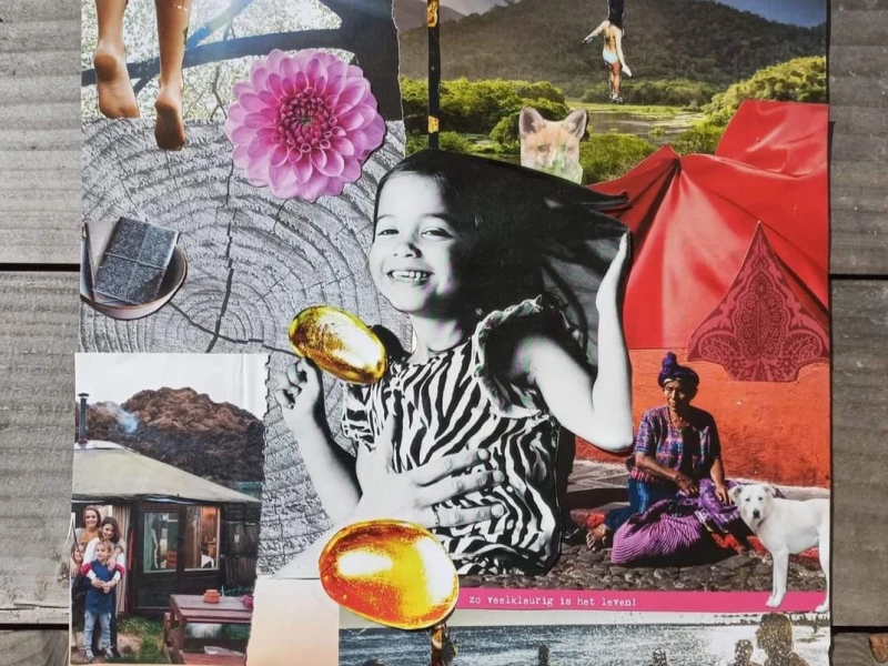 Vier de lente: workshop collage maken - Créativité