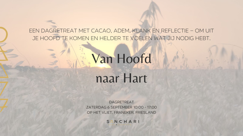 Van Hoofd naar Hart (dagretreat)