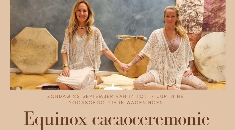 Equinox: Inner Calm CacaoCeremonie & Klankbad in de hangmat - Cacao ceremonie, Soundhealing, Lichttaal