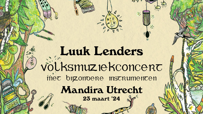 Volksmuziekconcert van Luuk Lenders - Concert, Muziekavond