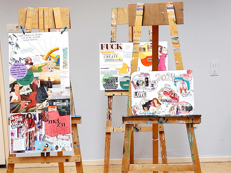 Manifesteren van je toekomst: collage workshop