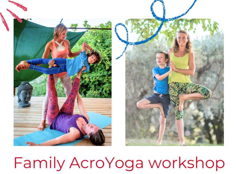 Ouder & Kind - Family Acroyoga workshop, kids 7-12 j. Weesp