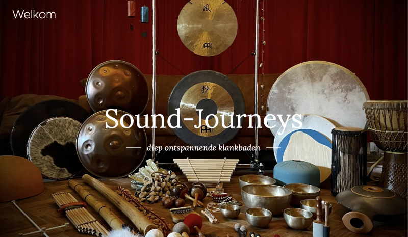 Handpan / Soundjourney bij Stadskwekerij De Kas