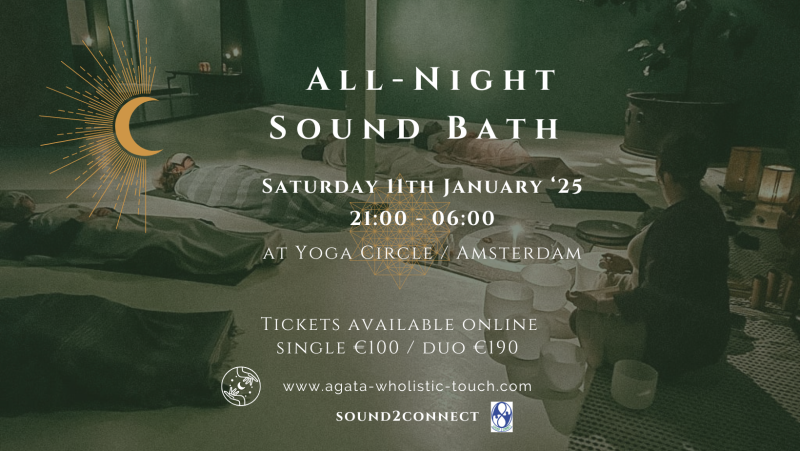 All-Night Sound Bath Puja - 11 januari 2025 - Soundhealing, Klankreis, Klankreis-Soundbath