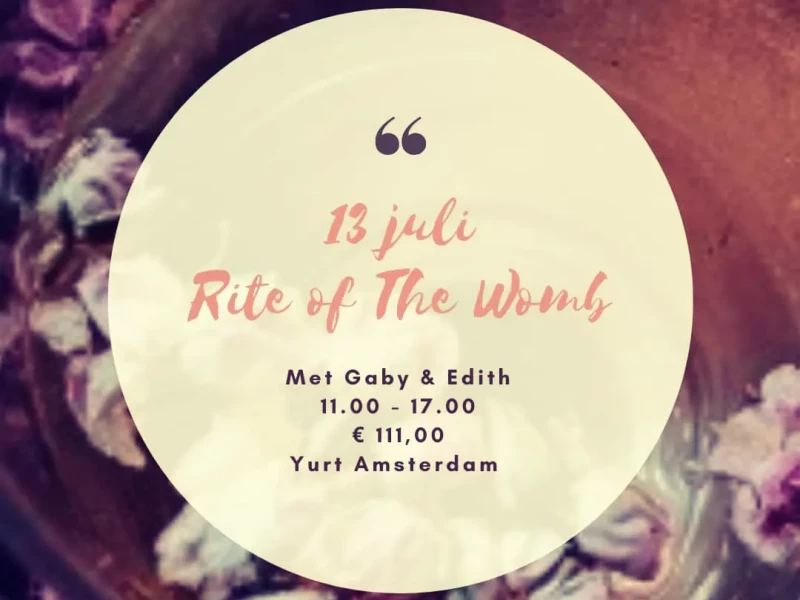 Rite van de Baarmoeder  - Rite of the Womb