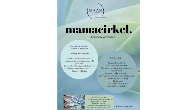 Mamacirkel 'Energie'  - Círculos de mujeres, Ayurveda, Talleres para mujeres