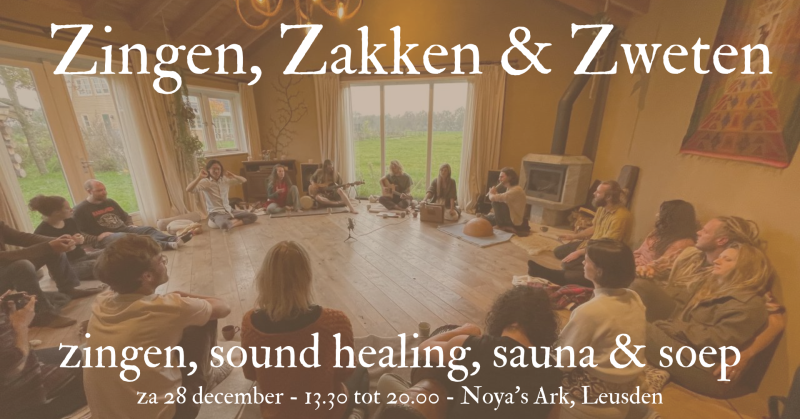 Zingen, Zakken & Zweten : zangcirkel, klankreis & sauna