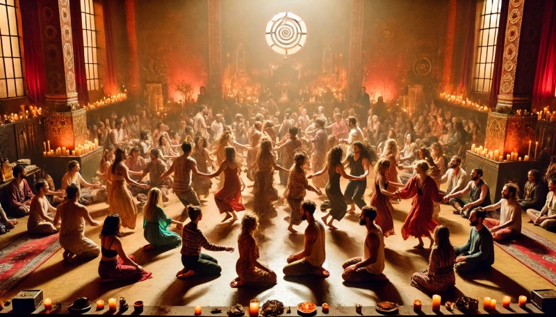 🔥💃💞 Dancers in Tantra Community Temple #1💞🕺🔥