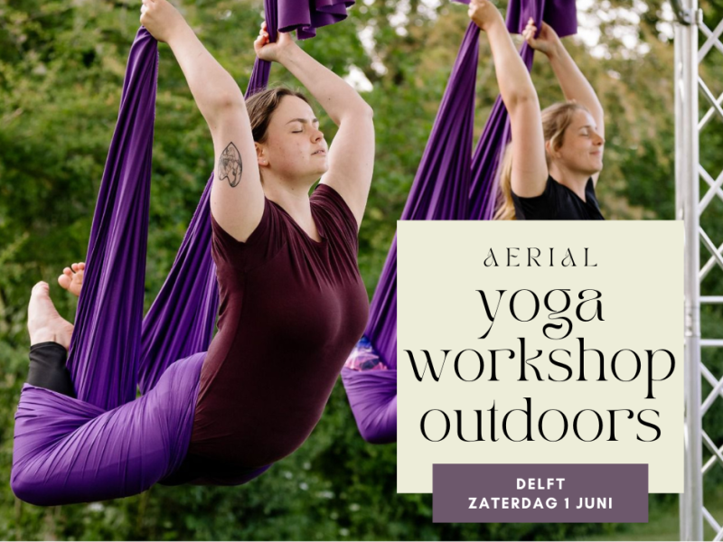 Aerial Yoga Basic Workshop Outdoors