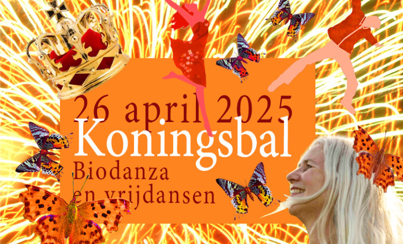 Koningsbal met biodanza en vrij dansen op Koningsdag - Biodanza, Vrije Dans, Overige Workshops