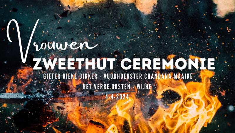 Vrouwen Zweethut - Voorjaarsbloei - Zweethut, Vrouwencirkels, 1-Dags retraite