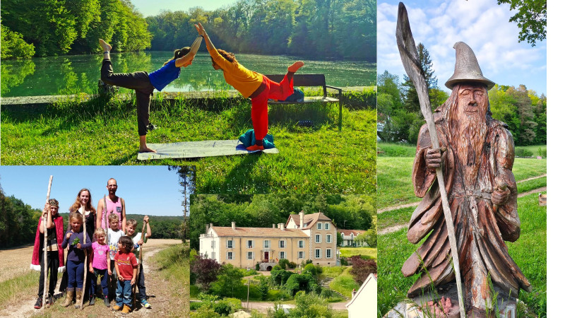7-daagse Ouder en kind cursus: Yoga en avontuur in Frankrijk