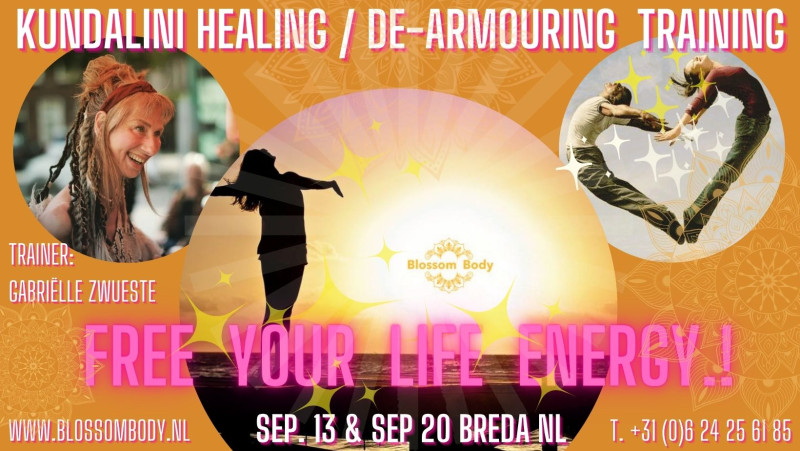 Free Your Life Energy: Kundalini healing ☆ De-Armouring Training