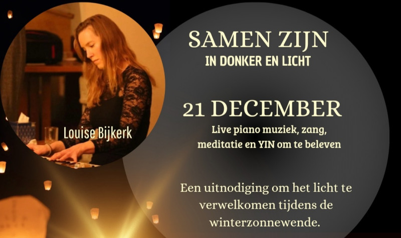 Samen -Zijn- Live Piano, zang, meditatie & YIN