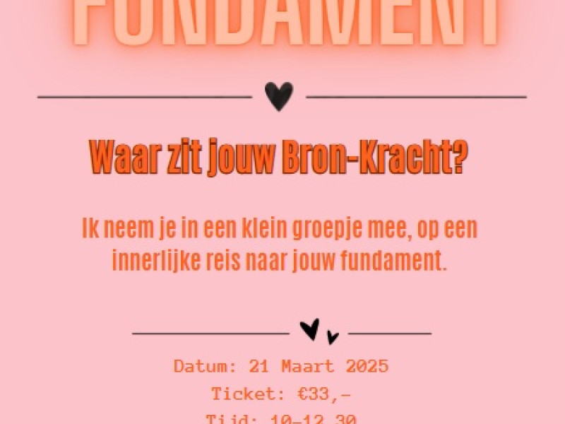 Workshop ~ FUNDAMENT ~
