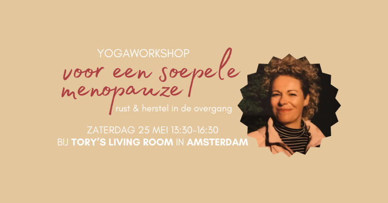 Workshop yoga voor een soepele menopauze 'Rust & herstel'