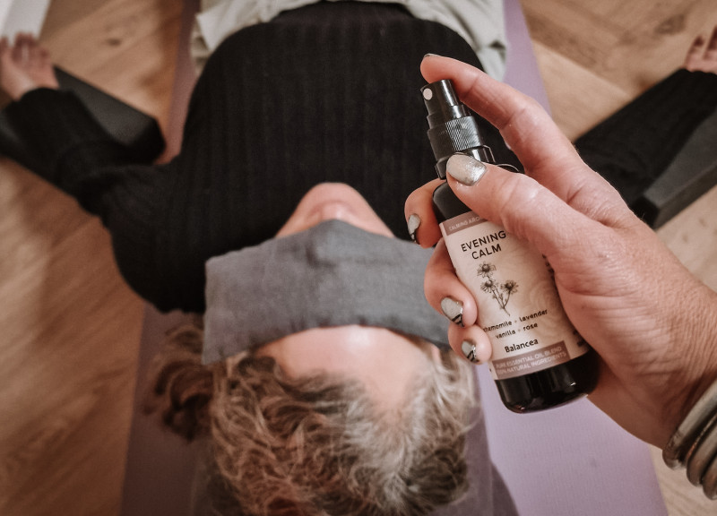 Diep ontspannen met massagemat en Nidra