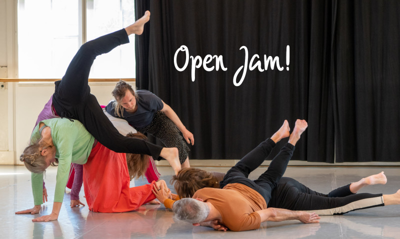 Open Contact Improvisation Jam - Improvisación de contacto, Música en vivo, Improvisación de danza