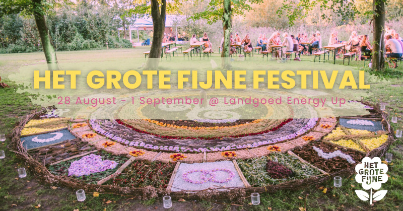 🌸✨🎶 Het Grote Fijne Festival 2024! With special guests: Yaima 🥰🏕️☀️🌱