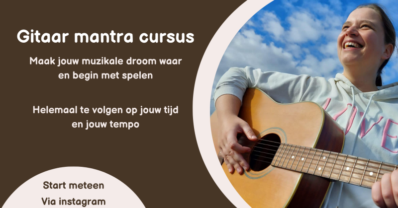 Gitaar mantra cursus - Muziekles, Mantra zingen, Opleiding