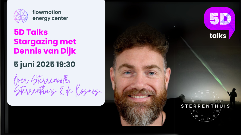 5D Talks Stargazing met Dennis van Dijk.