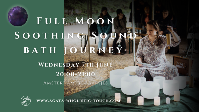 Full Moon Soothing Sound Bath Journey, Amsterdam West - Hipsy