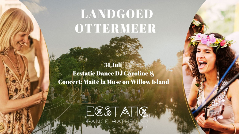 Familie Ecstatic Dance met DJ Caroline & Live Optreden Maité la Muse  - Ecstatic Dance, Conscious Dance, Ligconcert