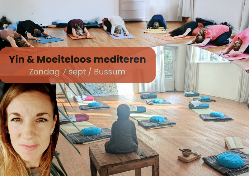 Yin flow & Moeiteloos mediteren  - Yoga, Meditation