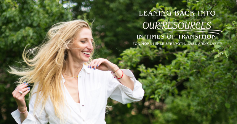 Leaning back into our 🌿 RESOURCES 🌿 in times of transition