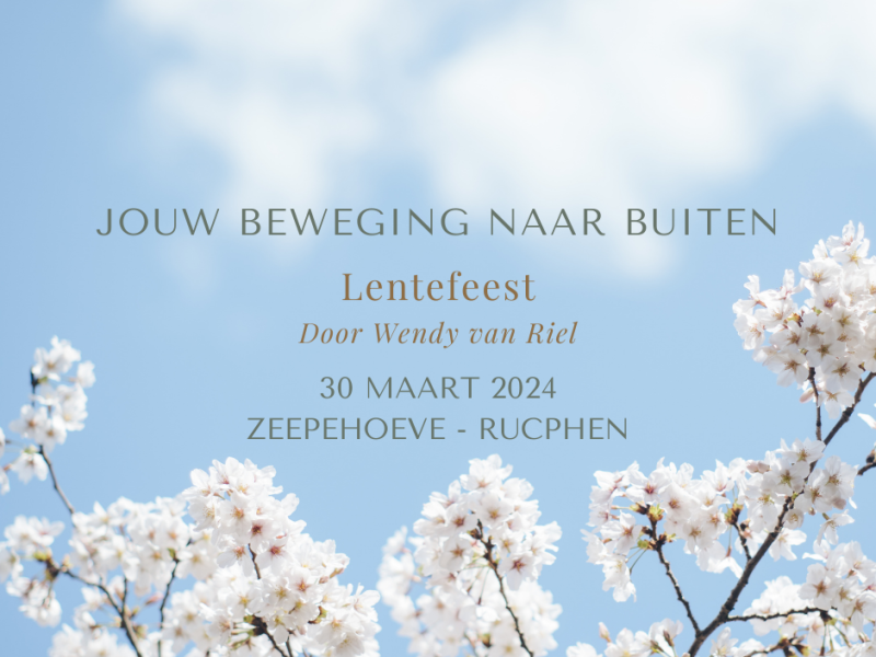 Jouw beweging naar buiten - Lentefeest