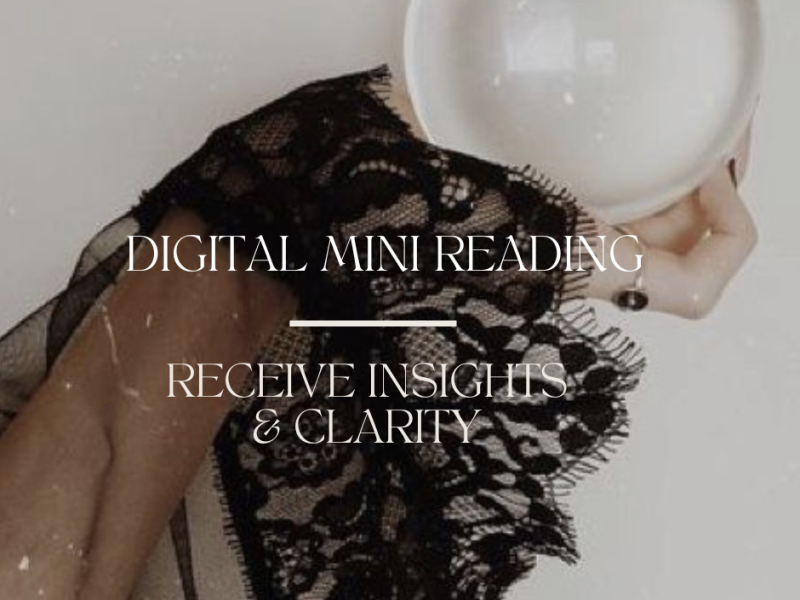 Digitale mini reading - Receive clarity & insights per mail