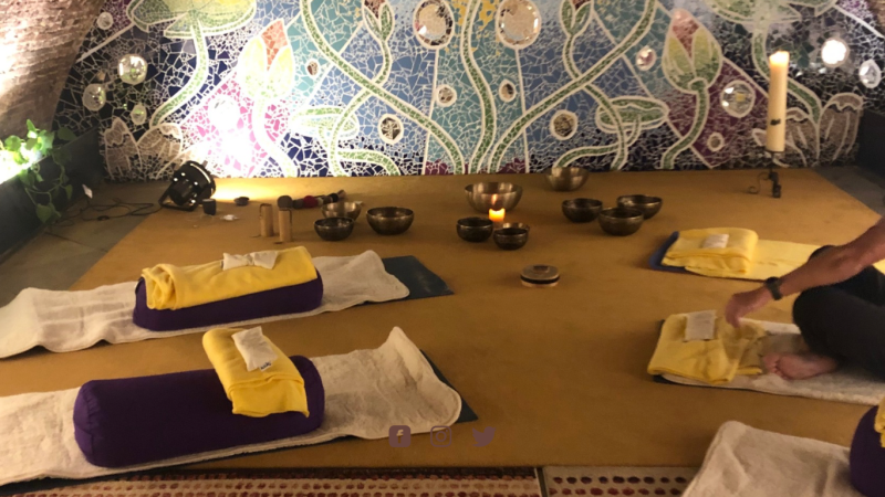 Sound healing for small groups at Blend Amsterdam  ♥️