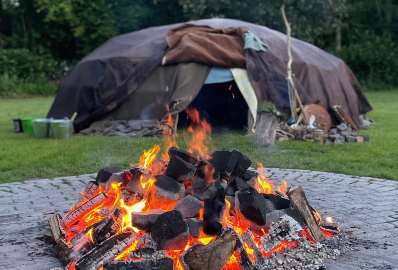 Inheemse zweethut - Samhain - Temazcal, Chamanismo