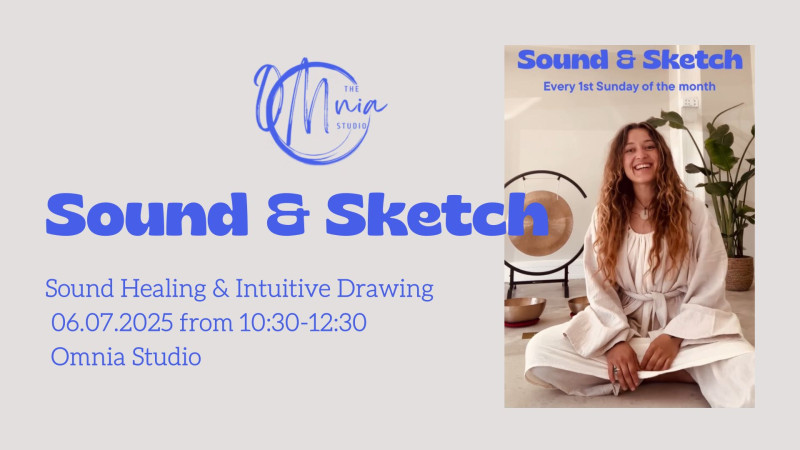 Sound Healing & Intuitive Drawing | Sound & Sketch