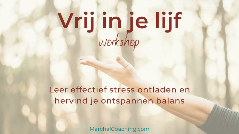 Vrij in je lijf - workshop stress loslaten