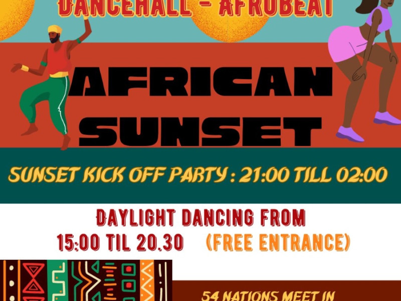 African Sunset- Daylight dancing- Roots Reggae Dancehall