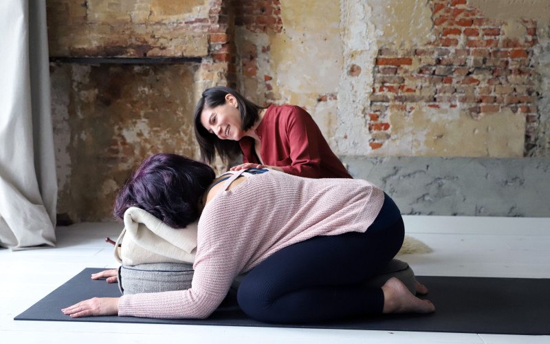 Yoga Therapy Moment