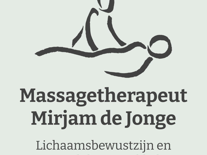 Massagetherapeut Mirjam de Jonge