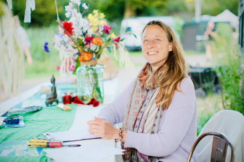 Iris is hier - Atomic Presence Opstellingen Yoga Emotieleer