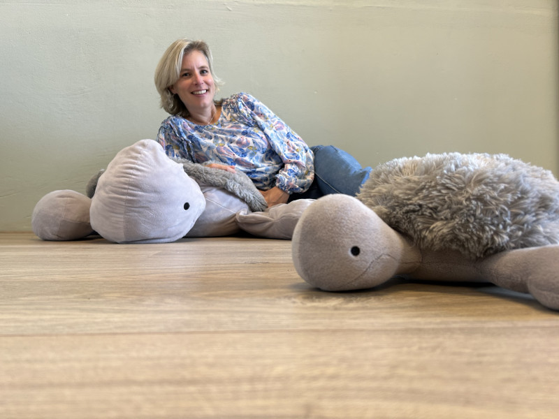 Nina natuurlijk in interactie