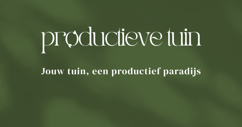 Productieve tuin